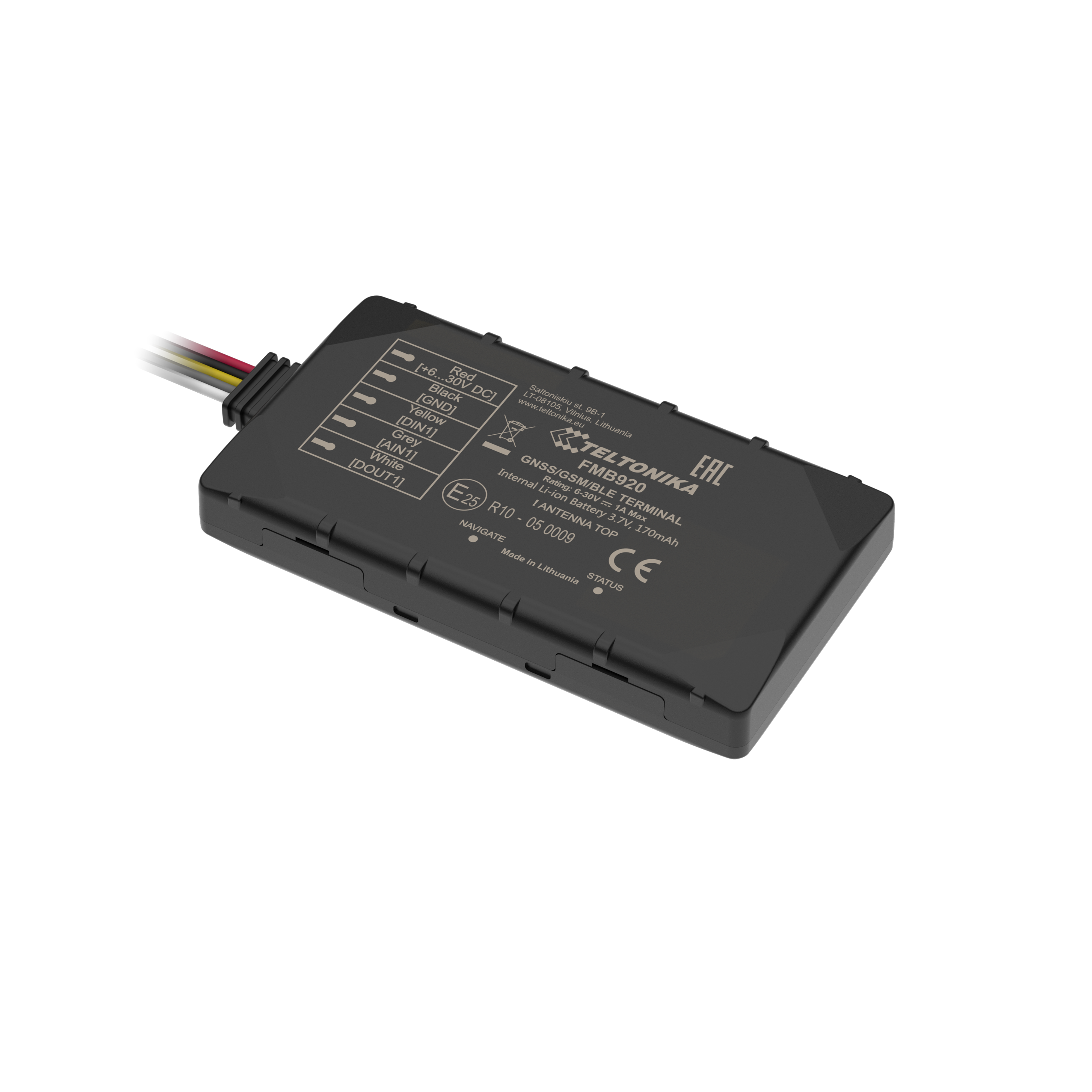 Compact Real Time GPS Tracker FMB920 VigiTech GPS Tracking