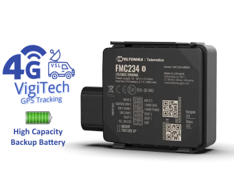 Waterproof 4G GPS Tracker With Backup Battery - FMC234